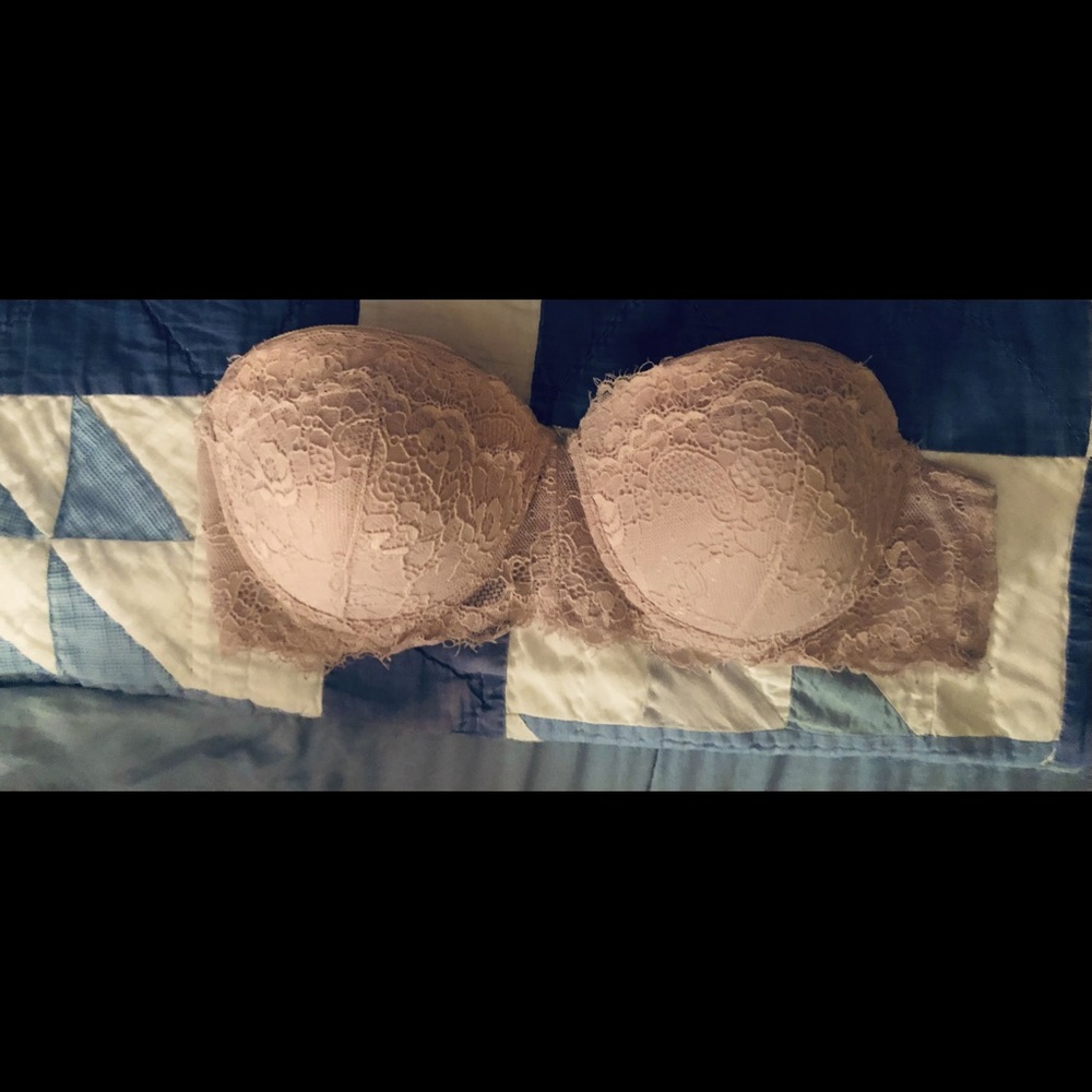 Strapless bra